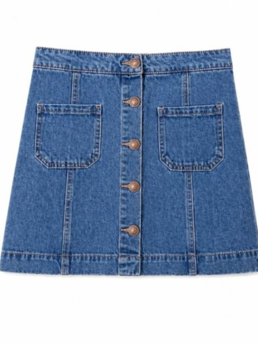 Forever 21 Denim Mini Skirt